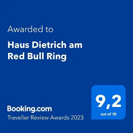 Haus Dietrich Am Red Bull Ring Frühstückspension *